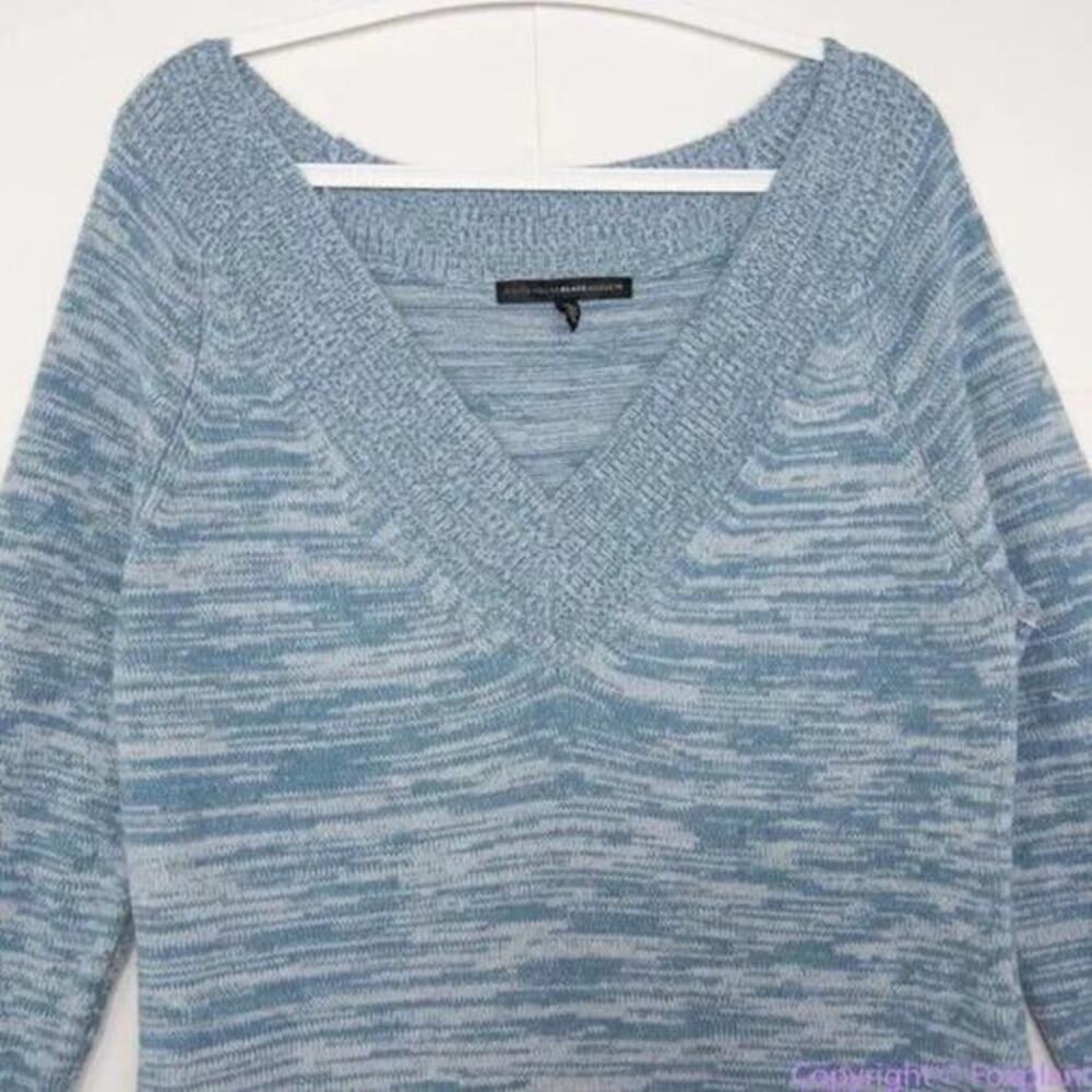 NEW White House‎ Black Market Super-Cozy blue Sweater Dress, S - Picture 4 of 16